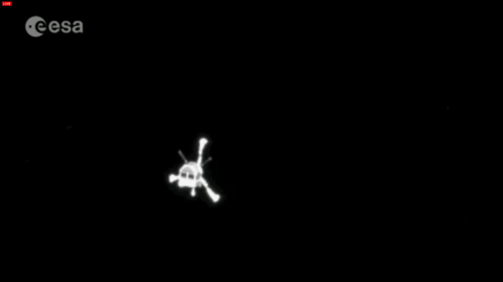 Зонд Philae, снимок Розетты